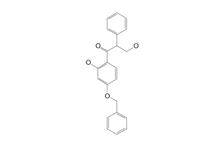 (+/-)-1-(4-BENZYLOXY-2-HYDROXYPHENYL)-3-HYDROXY-2-PHENYLPROPANONE