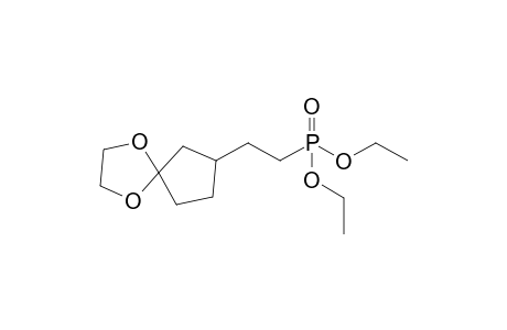 Diethyl 2-[3,3-(Ethylenedioxy)cyclopentyl]ethanephosphonate