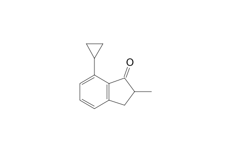7-Cyclopropyl-2-methyl-2,3-dihydro-1H-inden-1-one