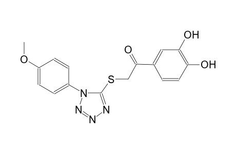1-(3,4-dihydroxyphenyl)-2-{[1-(4-methoxyphenyl)-1H-tetraazol-5-yl]sulfanyl}ethanone