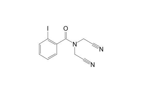 N,N-Bis-cyanomethyl-2-iodo-benzamide