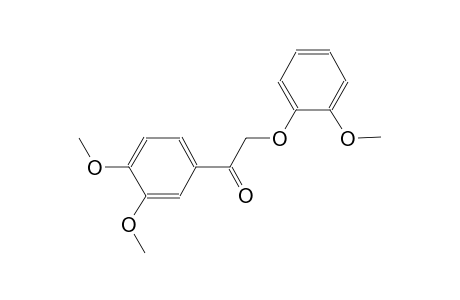 1-(3,4-dimethoxyphenyl)-2-(2-methoxyphenoxy)ethan-1-one