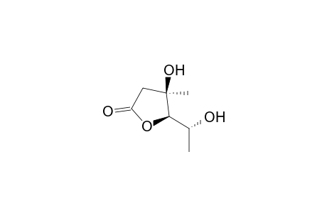 DL-arabino-Hexonic acid, 2,6-dideoxy-3-C-methyl-, .gamma.-lactone