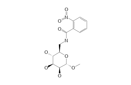 METHYL-6-(ORTHO-NITRO)-BENZAMIDYL-6-DEOXY-ALPHA-D-MANNOPYRANOSIDE