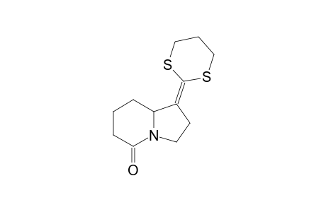 1-Aza-7-[2-(1,3-dithianylidene)]bicyclo[4.3.0]nonan-2-one
