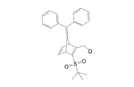 7-Benzhydrylidene-3-(deuteriomethyl)-2-(2'-methylpropyl-2'-sulfonyl)bicyclo[2.2.1]hepta-2,5-diene