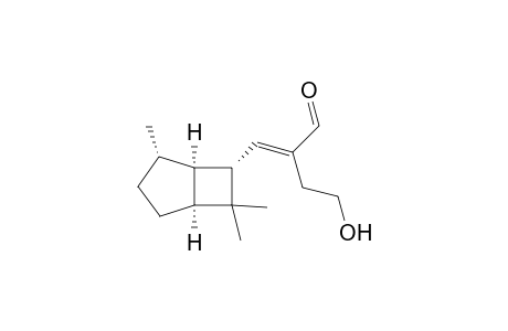 4-Hydroxy-2-[(4',7',7'-trimethylbicyclo[3.2.0]hept-6'-yl)methylidene]butanol