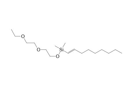 3,6,9-Trioxa-10-silanonadec-11-ene, 10,10-dimethyl-, (E)-