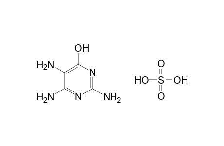 2,5,6-triamino-4-pyrimidinol, sulfate(1:1) (salt)