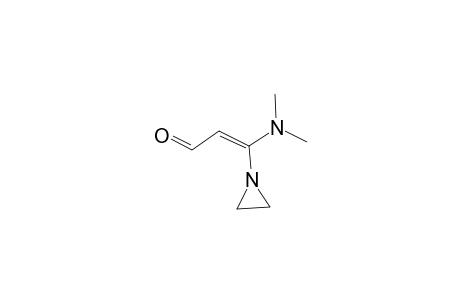 2-Propenal, 3-(1-aziridinyl)-3-(dimethylamino)-