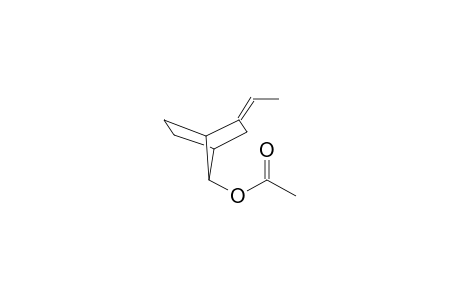 E-2-ETHYLIDENEBICYCLO[2.2.1]HEPTAN-SYN-7-OL, ACETATE