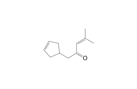 3-Penten-2-one, 1-(3-cyclopenten-1-yl)-4-methyl-