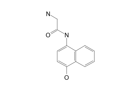 2-AMINO-N-(4-HYDROXYNAPHTH-1-YL)-AXETAMIDE