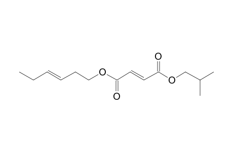 Fumaric acid, isobutyl trans-hex-3-enyl ester