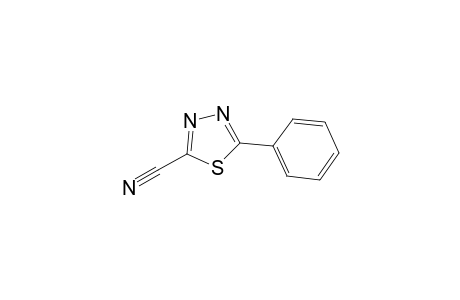 5-Phenyl-1,3,4-thiadiazole-2-carbonitrile