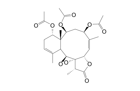 4.beta.-Acetoxy-9-Deacetyl-Stylatulide - Lactone
