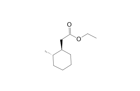 2-[(1R,2S)-2-methylcyclohexyl]acetic acid ethyl ester