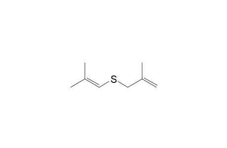 3-(2-Methylprop-1-enylthio)-2-methylprop-1-ene