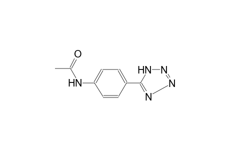N-[4-(1H-tetraazol-5-yl)phenyl]acetamide