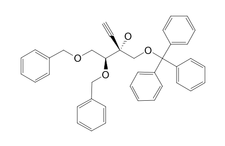 (2R,3S)-1-O-TRITYL-3,4-DI-O-BENZYL-2-ETHYNYLBUTANE-1,2,3,4-TETRAOL