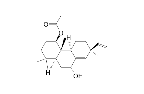 4,9-Phenanthrenediol, 7-ethenyl-1,2,3,4,4a,4b,5,6,7,9,10,10a-dodecahydro-1,1,4a,7-tetramethyl-, 4-acetate, [4R-(4.alpha.,4a.alpha.,4b.beta.,7.beta.,9.beta.,10a.beta.)]-