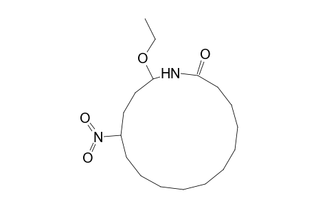 15-ethoxy-12-nitro-15-pentadecane lactam