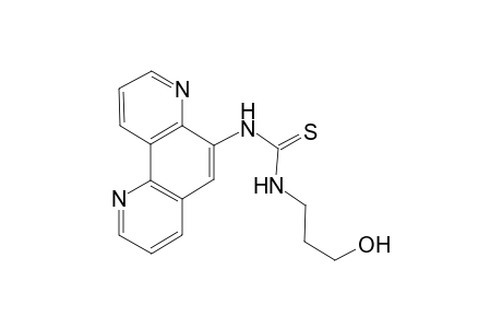 3-(3-hydroxypropyl)-1-(1,7-phenanthrolin-6-yl)thiourea