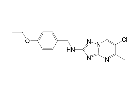 6-Chloro-N-(4-ethoxybenzyl)-5,7-dimethyl[1,2,4]triazolo[1,5-a]pyrimidin-2-amine