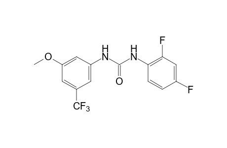 2,4-difluoro-3'-methoxy-5'-(trifluoromethyl)carbanilide