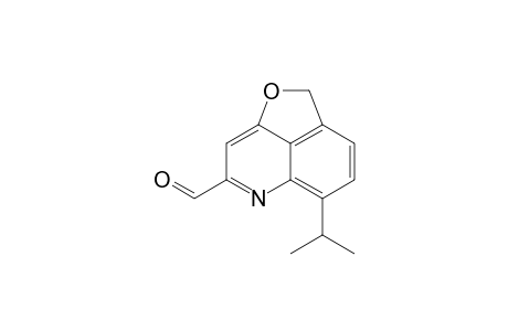 8-(1-Methylethyl)-5H-furo[2,3,4-de]quinoline-2-carboxaldehyde