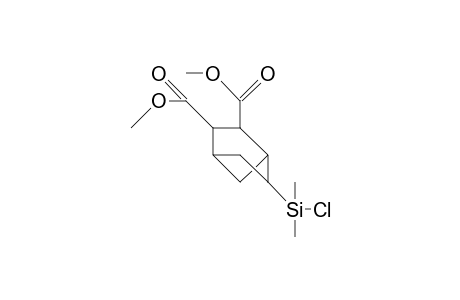 trans-2,3-Dicarbomethoxy-exo-5-(dimethylchlorosilyl)-bicyclo-[2.2.1]-heptane-(endo)