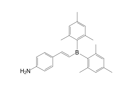 (E)-[2-(p-Aminophenyl)ethenyl]dimesitylborane