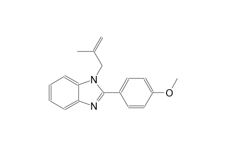 2-(4-methoxyphenyl)-1-(2-methyl-2-propenyl)-1H-benzimidazole