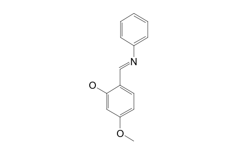 5-METHOXY-2-(PHENYLIMINOMETHYL)-PHENOL