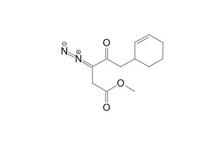 Methyl 5-(Cyanohex-2-enyl)-3-diazo-4-oxopentanoate
