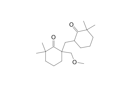 2-Methoxymethyl-6,6,6',6'-tetramethyl-2,2'-methylendicyclohexanone