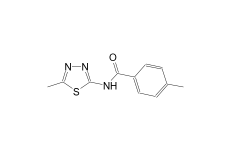 benzamide, 4-methyl-N-(5-methyl-1,3,4-thiadiazol-2-yl)-