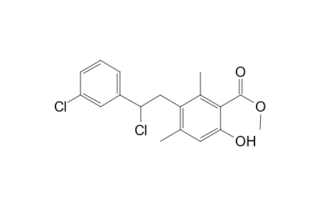 Methyl 5-[2-Chloro-2-(3-chlorophenyl)ethyl]-4,6-dimethylsalicylate