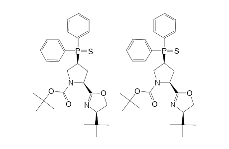 (2S,5'S,4S)-N-TERT.-BUTYLOXYCARBONYL-2-(4',5'-DIHYDRO-5'-TERT.-BUTYL-1',3'-OXAZOL-2'-YL)-4-DIPHENYLPHOSPHINOTHIOYLPROLINE