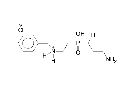 GAMMA-AMINOPROPYL-2-BENZYLAMINOETHYLPHOSPHINIC ACID HYDROCHLORIDE