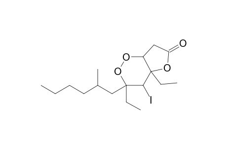 1,3-Diethyl-2-iodo-3-(2-methylhexyl)-4,5,9-trioxabicyclo[4.3.0]nonan-8-one