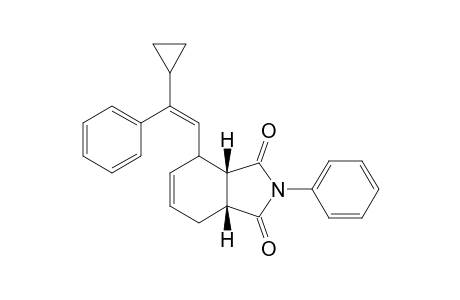 3-[(2'-CYCLOPRPOPYL-1'-PHENYL)-ETHENYL]-N-PHENYL-1,2,3,6-TETRAHYDROPHTHALIMIDE