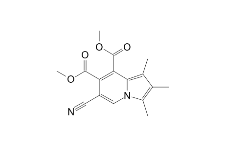 Dimethyl 6-cyano-1,2,3-trimethylindolizine-7,8-dicarboxylate