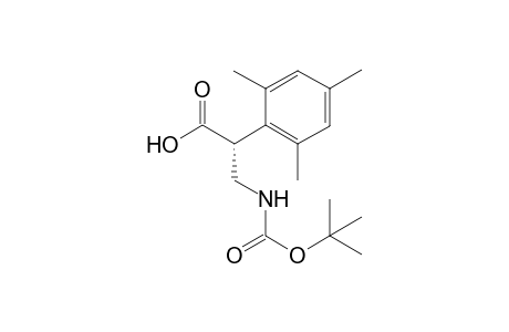 3-(tert-Butoxycarbonylamino)-2-(2,4,6-trimethylphenyl)propanoic acid
