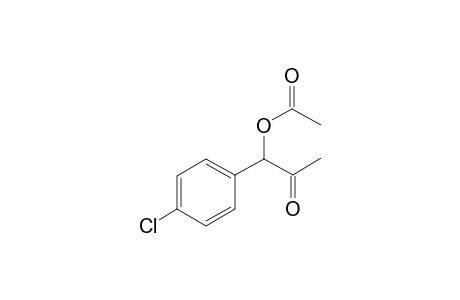 1-(4-Chlorophenyl)-2-oxopropyl acetate