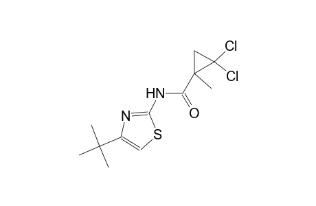 N-(4-tert-butyl-1,3-thiazol-2-yl)-2,2-dichloro-1-methylcyclopropanecarboxamide