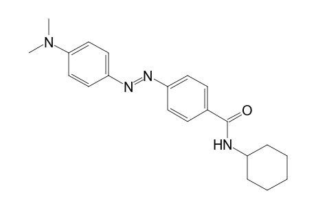 Benzamide, N-cyclohexyl-4-[2-[4-(dimethylamino)phenyl]diazenyl]-