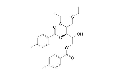 D-erythro-Pentose, 2-deoxy-, diethyl mercaptal, 3,5-bis(4-methylbenzoate)