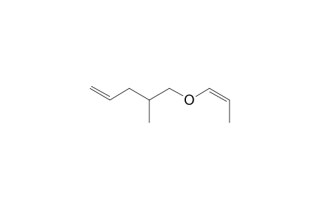 (Z)-4-methyl-5-(prop-1-enyloxy)pent-1-ene