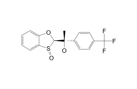 (2R,S(S))-2-[(1S)-1-(4-TRIFLUOROMETHYLPHENYL)-1-HYDROXYETHYL]-1,3-BEZOXATHIOL-3-(2H)-OXIDE